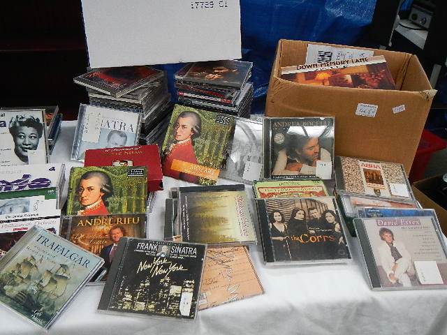 A good selection of mainly classical and easy listening CD's.