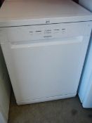 A Hotpoint dish washer.
