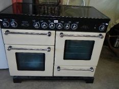 A good quality 'Kitchener' Rangemaster 6 ring electric range.