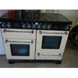 A good quality 'Kitchener' Rangemaster 6 ring electric range.