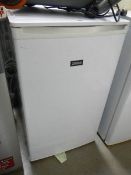 A Zanussi under counter fridge.