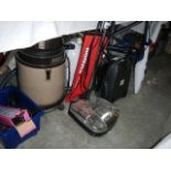 Approximately 8 vacuum cleaners for spare or repair, sold as seen.