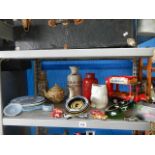 A mixed lot of pottery, china, die cast etc.