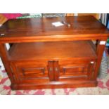 A 2 door TV stand in good condition.