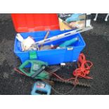A good lot of tools and tool box.