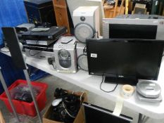 A good lot of DVD, Video players, vintage Ferguson record player, Phillips MIni Hi fi, Pioneer,