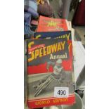 A quantity of Speedway annuals/programmes etc.
