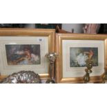 Two framed and glazed Russell Flint nude prints.