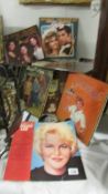 A mixed lot of LP records including The Three Degrees, Peggy Lee, Grease, Dion Warwick,