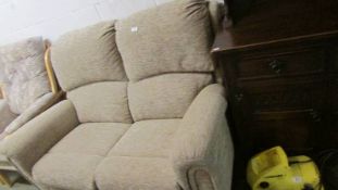 A good quality two seat sofa.