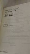 One volume 'The New Grove Dictionary of Jazz'.