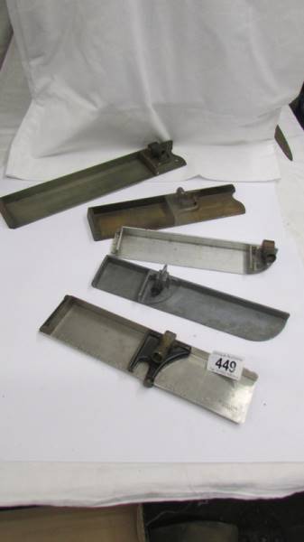 Five metal printing related tools.