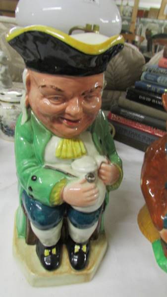 A Winston Churchill Toby jug and two others. - Image 4 of 4
