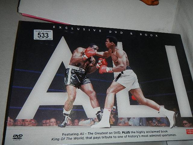 A Mohamed Ali DVD and a Kylie DVD. - Image 2 of 4