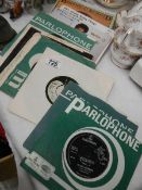 A quantity of 45 rpm records including Beatles, Michael Jackson etc.
