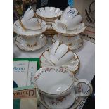 A quantity of Royal Vale bone china tea ware.