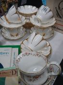 A quantity of Royal Vale bone china tea ware.