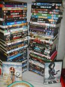 In excess of 80 DVD's.