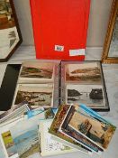 A mixed lot of postcards including Cornwall and other scenes.