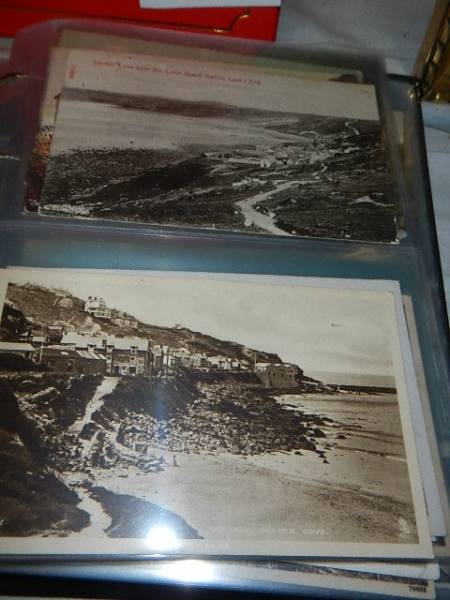 A mixed lot of postcards including Cornwall and other scenes. - Image 3 of 5