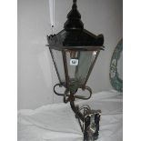 A wall mounting street lamp.