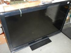 A large Sony flat screen television. Collect only.