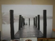 A large print on canvas.