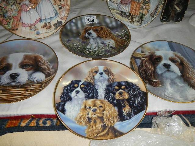 A quantity of collector's plates including dogs. - Image 2 of 3