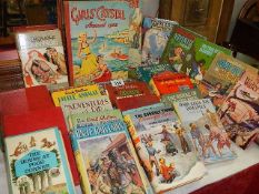 A mixed lot of children's books.