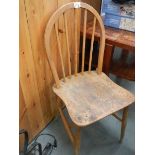 A kitchen chair.