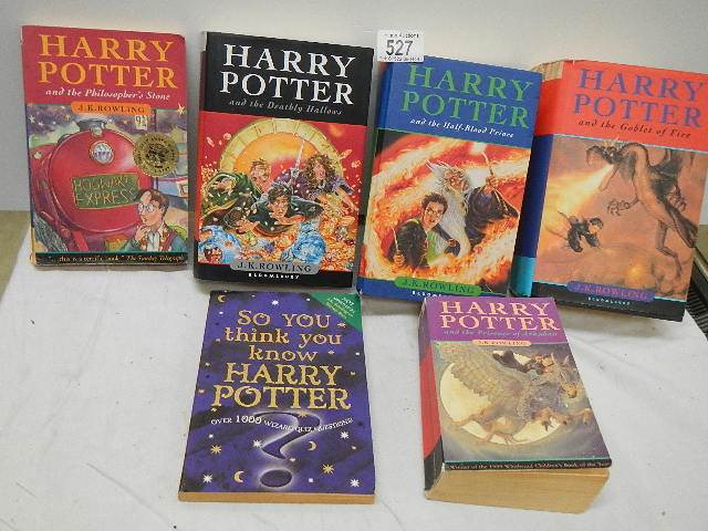 Six Harry Potter books.