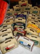 A quantity of boxed die cast trade vehicles.