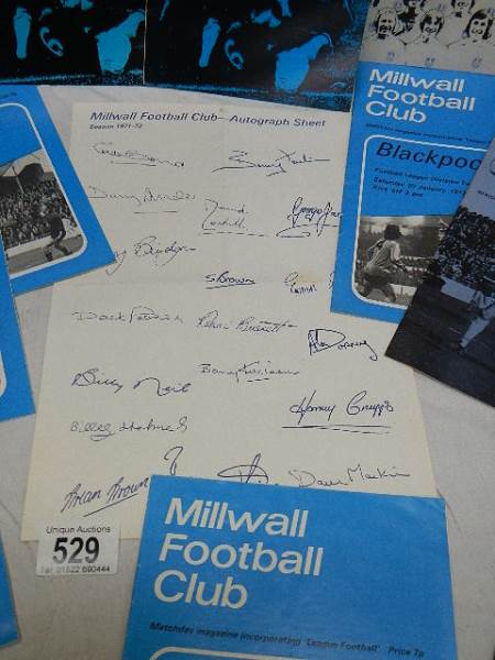 A quantity of Millwall FC and other football magazines. - Image 2 of 7