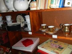 A mixed lot of tea ware, place mats etc., (collect only).