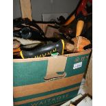 A box of assorted tools etc., (collect only).