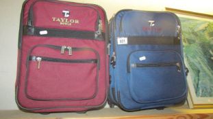 Two suitcases (cabin baggage size).