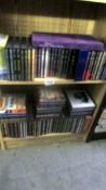 Two shelved of CD's, Sounds of the 50's, classical etc., includes Enya 'Only Time The Collection.