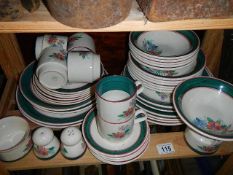 A dinner set by Carrigaline pottery Ireland