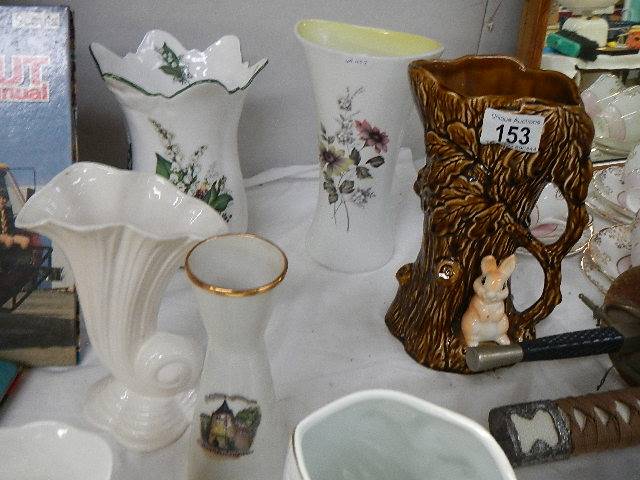 A quantity of assorted vases including Donegal and Tara, Ireland examples. - Image 2 of 5