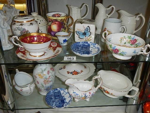 A quantity of mixed china