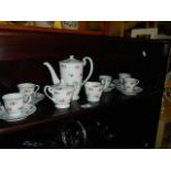 15 piece 'RC' china coffee set