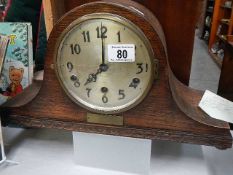 3 hole Napoleon Hat clock,