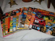 A quantity of science fiction sci-fi magazines