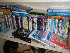 A selection of DVD's,