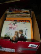 A small quantity of vinyl records including Cliff Richard,