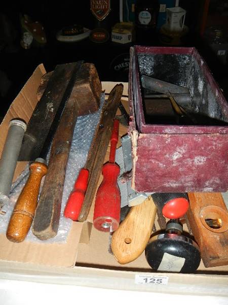 A selection of hand tools