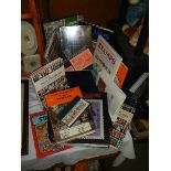 A good selection of stamp collecting books etc