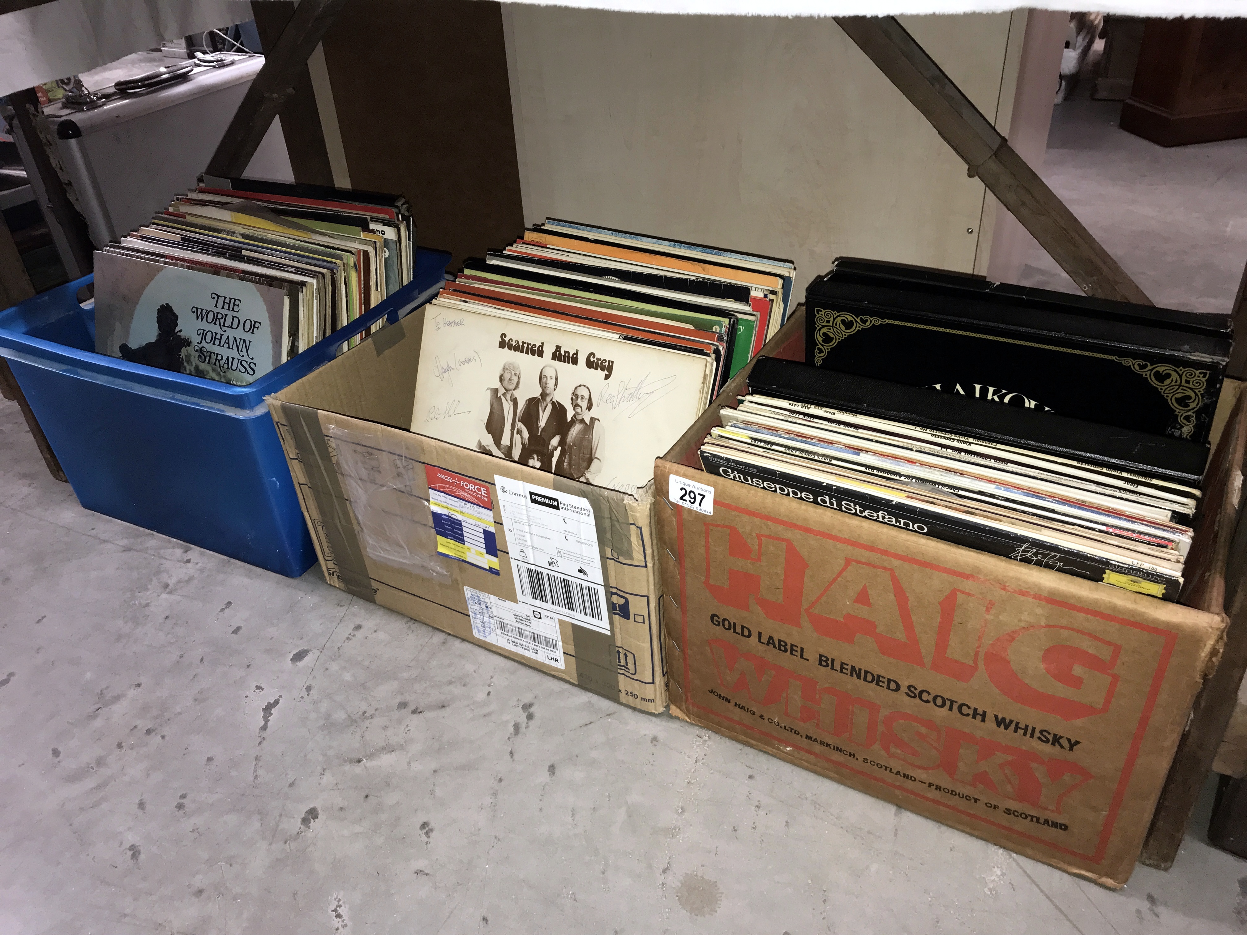 Over 150 classical LP records includes sxl wide band, asds,