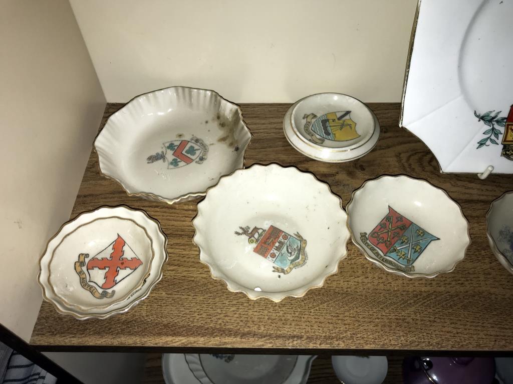 A quantity of mainly W H Goss plates, dishes, cups etc. - Image 2 of 11