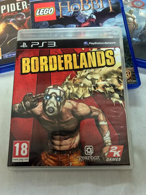 Three PS3 games (Fallout, Borderlands, Saw) and 3 PS4 games (Spiderman, Lego Hobbit, - Image 5 of 6